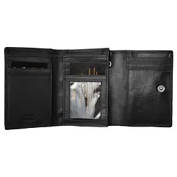 Гаманець жіночий шкіряний Semi Line RFID Black (P8272-0) - мініатюра 2