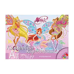 Кольоровий картон 1 вересня крейдованого А3, 10 аркушів (950523) - мініатюра 3