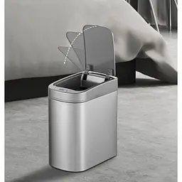 Розумний кошик для сміття Ninestars DZT-7-2 Sensor Trash Can Space Silver [151954] - мініатюра 5