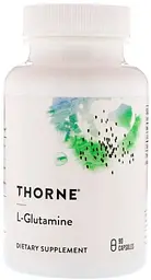 L- глютамін Thorne L-Glutamine 90 капсул