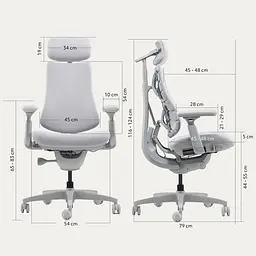 Ігрове крісло LiberNovo Omni Space Gray (CP-GW-0000015-00-00) - мініатюра 13
