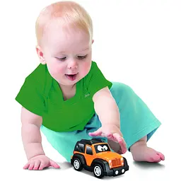 Машинка іграшкова Bb JuniorJeep помаранчева (16-85121 orange) - мініатюра 2