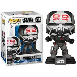Фігурка Зіркові війни Війни клонів Крушила Funko Pop Star Wars Wrecker 10см FP SW 413