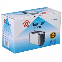 Електричний сендвіч-тостер для хліба Domotec тостерница для гарячих бутербродів - мініатюра 4