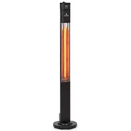 Інфрачервоний обігрівач Blumfeldt Heat Guru Plus L Black (2 кВт)