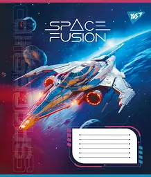 Набір зошитів Yes Space fusion А5 в клітинку 36 аркушів 15 шт. (767070) - мініатюра 2