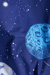 Підковдра Moon&Star Бязь Gold Люкс Planets Двоспальна 175x210 см - мініатюра 6