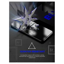 Скло захисне Armorstandart Space Black Icon Apple iPhone 15 Plus Black (ARM68226) - мініатюра 2