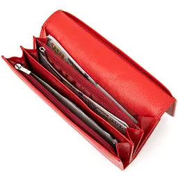Місткий гаманець для жінок ST Leather 19391 червоний - мініатюра 8