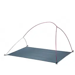 Намет Naturehike Сloud Up 2 Updated NH17T001-T надлегкий двомісний з футпринтом 20D темно-зелений - мініатюра 2