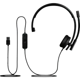 Навушники H570e Corded Mono BLACK-USB-A (981-001426) Logitech teh0021825 - мініатюра 5
