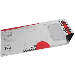 Ігрова поверхня Trust GXT 759 XXL (900x400x3мм) White Red (25717_TRUST) - мініатюра 2