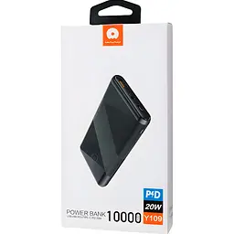 Зовнішній акумулятор WUW Y109 10000mAh 20W Black [111091] - мініатюра 3