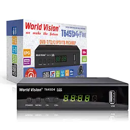 Ефірний цифровой тюнер Т2 ресивер World Vision T645D4 - мініатюра 3