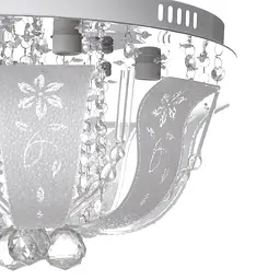 Люстра Brille торт стельова з пультом LED E14 60W RGB WH (BCL-651S/4) - мініатюра 2