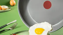 Керамічна сковорода Tefal 26 см Renew Eco Design (C4250543), з керамічним антипригарним покриттям - мініатюра 6