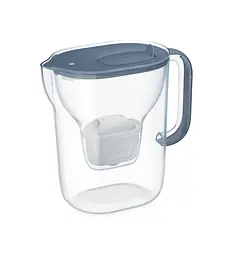 Фільтр-глечик Brita Style Essential XL Mxpro сіро-блакитний (1058043) - мініатюра 4