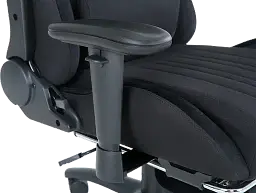 Геймерське крісло GT Racer чорне (X-2534-F Fabric Black) - мініатюра 10