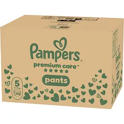 Уцінка. Набір підгузки-трусики Pampers Premium Care Pants Розмір 5 (11-17 кг) 80 шт. - мініатюра 2