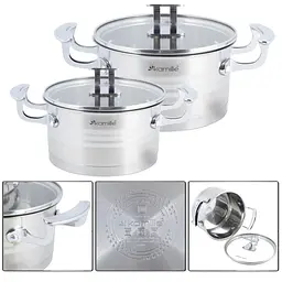 Набір каструль Kamille KM-5860 4 предм. - мініатюра 4
