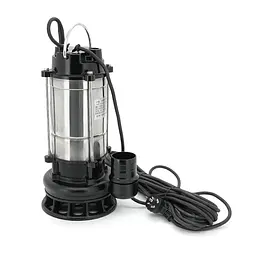 Занурювальний насос 750W 220V до 7 м³/год підйом до 10 м 50 мм нержавіюча сталь 410х200х235 мм 7,5 кг + перехідник