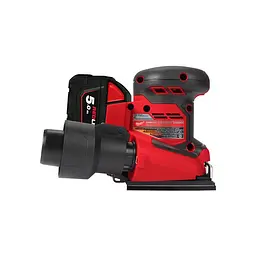 Шліфмашина вібраційна акумуляторна MILWAUKEE, M18 BQSS-502B, 113х104мм (зарядний пристрій М12-18 С, 2 акумулятори М18 В5 5Аг, су - мініатюра 3