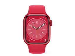 Смарт-годинник Apple Watch Series 8 GPS 45mm PRODUCT RED Aluminum Case w. PRODUCT RED S. Band (MNP43) - мініатюра 3