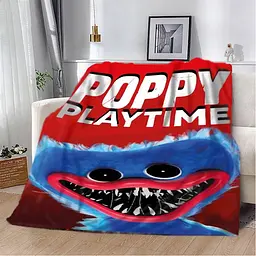 Плед плюшевий на подарунок 3D Poppy Playtime 160х200 см