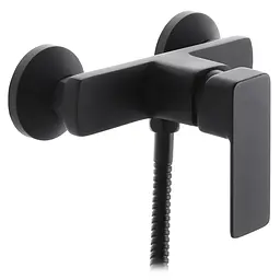 Змішувач для душу Haiba Kubus 003 black HB3930 Чорний матовий