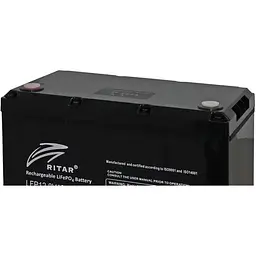Акумулятор Ritar LiFePO4 12V 12.8V/135Ah/1728Wh [LFP12.8V135Ah G2] [125680] - мініатюра 3