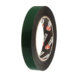 Двостороння клейка стрічка Polax «Стандарт» на спіненій основі 19 мм × 5 м (101-033)