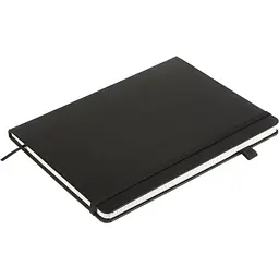 Книга записна Buromax Etalon в клітинку 250х190 мм чорна 96 аркушів (BM.292160-01) - мініатюра 3