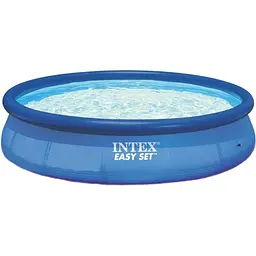 Басейн сімейний Intex "Easy Set" 28158 сімейний, 457Х84 см, з картриджних фільтром (220-240V)