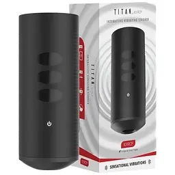 Мастурбатор Kiiroo Titan інтерактивний, 9 вібромоторів, теледильдоніка