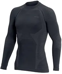 Термофутболка з довгим рукавом Accapi Polar Bea New M/L Чорний-Сірий