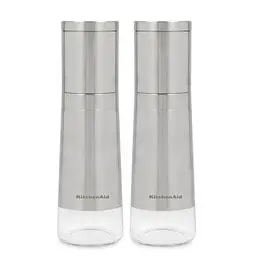Набір млинків для солі та перцю KitchenAid Universal, 2 шт, 20,3 см, сріблястий (KOG988OSSSA)