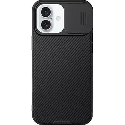 Карбонова накладка Nillkin CamShield Pro для Apple iPhone 16 (6.1) Black