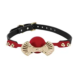 Силіконовий кляп з кулькою Zalo Ball Gag Red