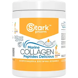 Морські колагенові пептиди Stark Pharm Delicious Піна колада 340 г