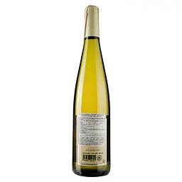 Вино Hubert Beck Riesling, біле, сухе, 12,5%, 0,75 л (37235) - мініатюра 2
