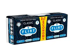 Прокладки гігієнічні FANTASY FLIRT classic - cotton 6 крапель 14 шт & care