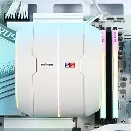 Zalman Процесорний кулер Zalman ZET5, ARGB LGA 1851, 1700, 1200, 115x, AM5, AM4, 4pin PWM, 3pin+5VARGB, TDP200W, білий - мініатюра 10