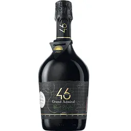Вино ігристе 46 Parallel Grand Admiral Brut Nature 2020 біле брют 0.75 л 13.5% (4820233641339)