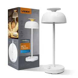 Настільна лампа Videx 8.5W 4000K+RGB White (VL-TF23W) - мініатюра 7
