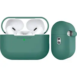 Чохол AhaStyle Colorful Silicone Case для AirPods Pro 2 Midnight Green [CP-187-2-C-PG] [133839] - мініатюра 2