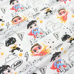 Пелюшка багаторазова Cosas непромокаюча Superheroes 50x70 см, червона - мініатюра 4