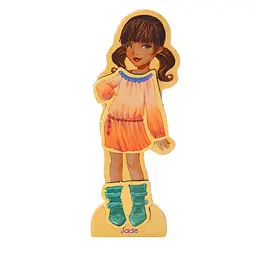Дерев'яна гра Tree Toys Гардероб магнітний MD 1076 - мініатюра 3