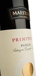Вино Maestro Primitivo Puglia IGT, червоне, сухе, 0,75 л - мініатюра 3