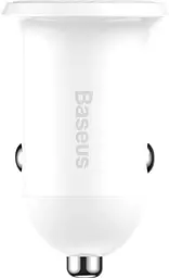 Автомобільний зарядний пристрій Baseus Grain Pro 4.8A 2USB, білий (CCALLP-02) - мініатюра 2
