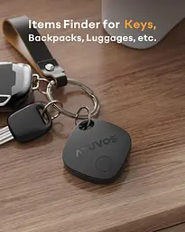 Локатор ATUVOS Keys Finder 2 Pack, Bluetooth Luggage Tracker Працює з Apple Find My (тільки iOS), Item Locator GPS Tracker - мініатюра 7